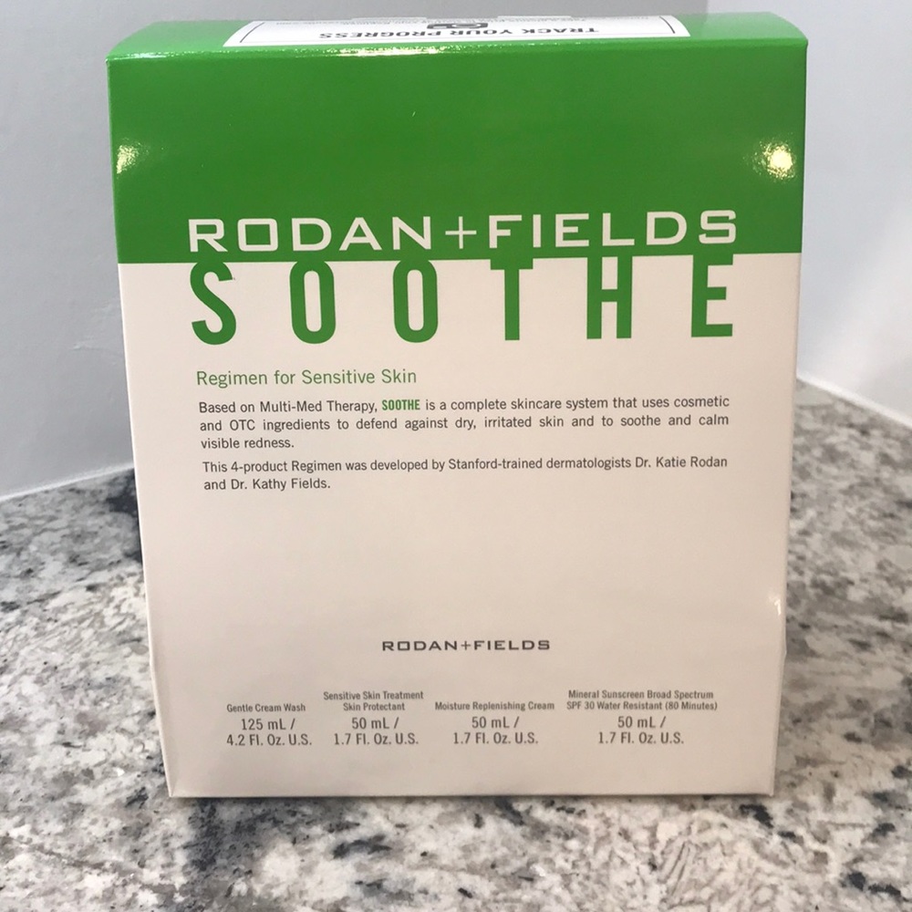 Rodan & Fields Soothe regimen